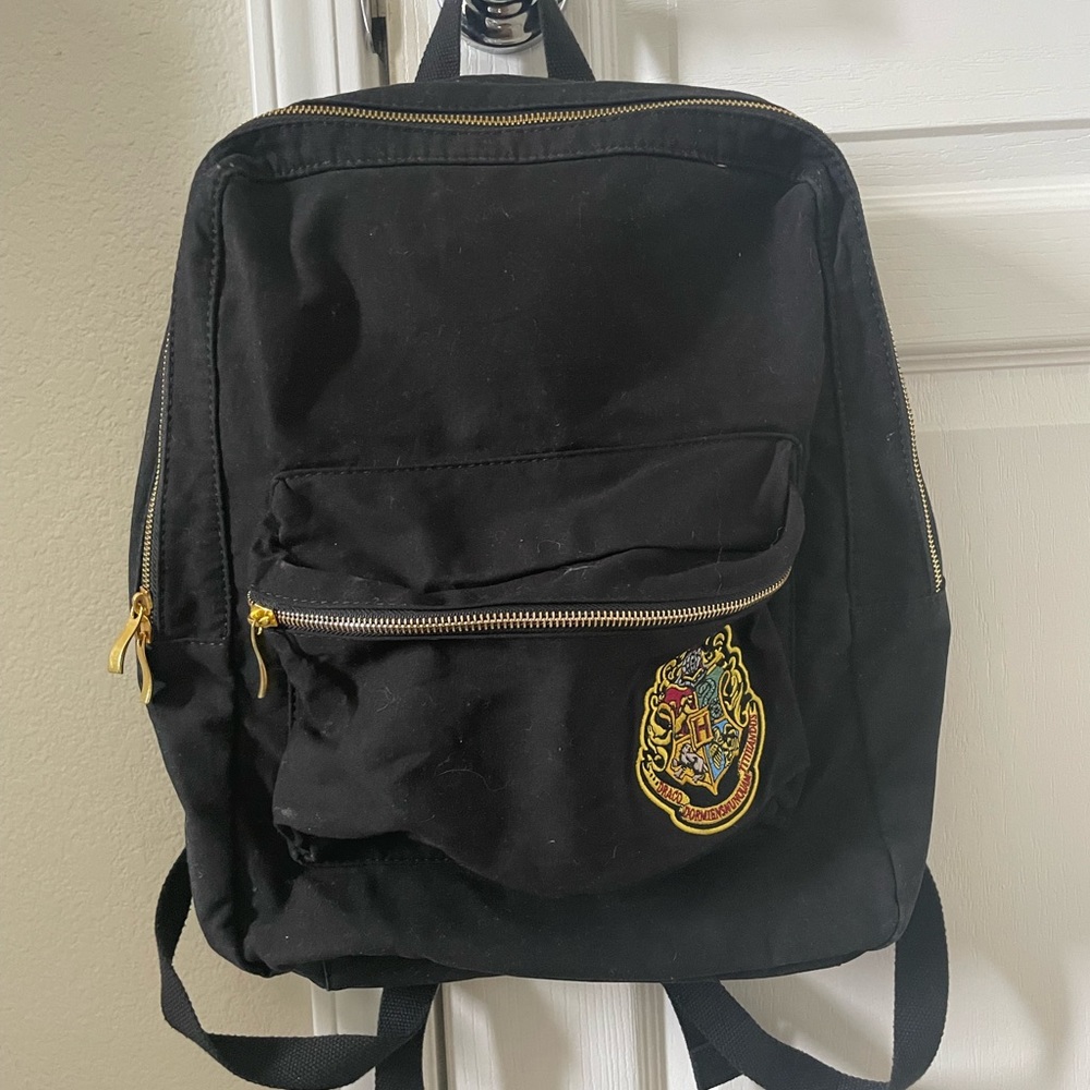 Hogwarts backpack with laptop sleeve EUC from Universal Studios Harry Potter